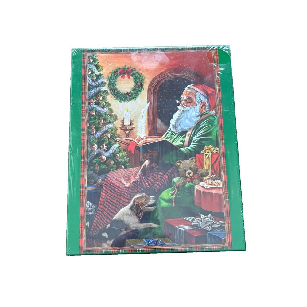 Brother Sister Design Studio Christmas Party Oversized Puzzle 1000pc NIB New
